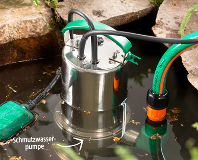 GARDENLINE Schmutzwasser-/ Gartenpumpe