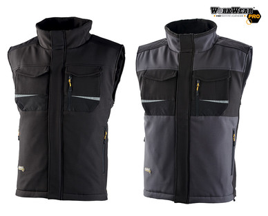 Workwear Softshell Gilet with CORDURA(R)