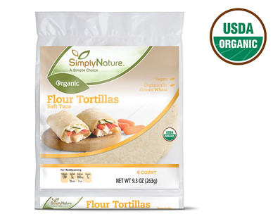 SImplyNature Organic Flour Tortillas