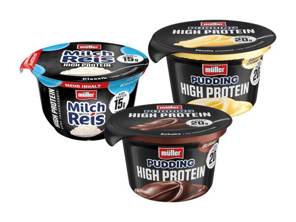 High Protein Milchreis oder Pudding