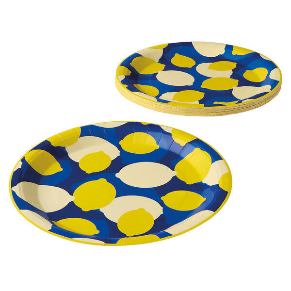 KIRKTON HOUSE Alex's Lemonade Stand Foundation Dinner Paper Plates