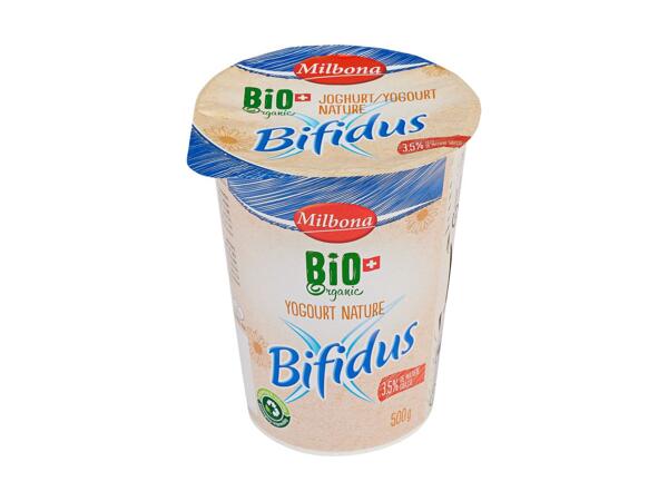 Yogourt nature bio 3,5% mat. gr. au bifidus