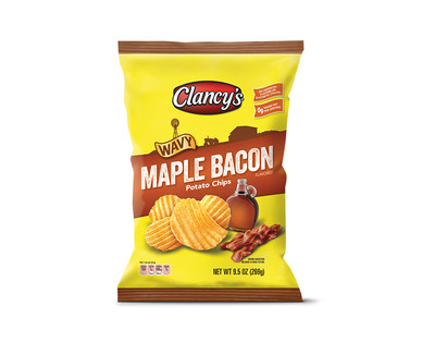 Clancy's Maple Bacon Wavy Potato Chips