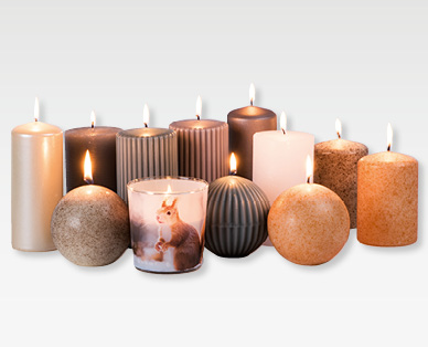 Bougies pour photophores