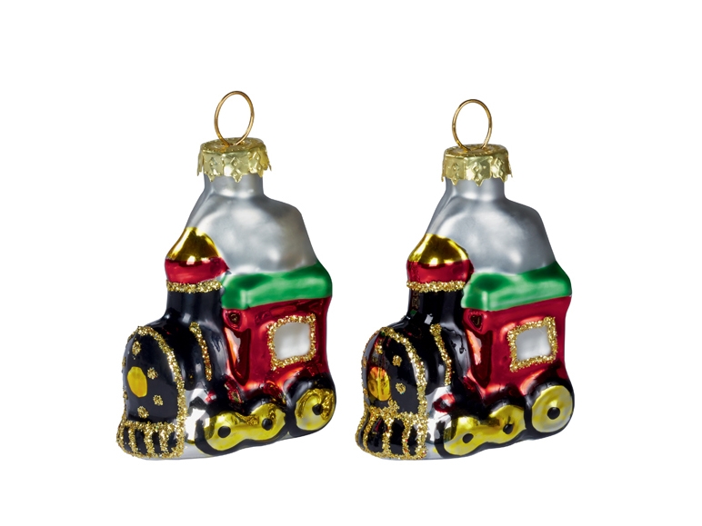 Glass Christmas Tree Baubles