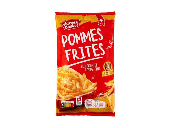 Pommes frites coupe fine (valable uniquement en Suisse romande)