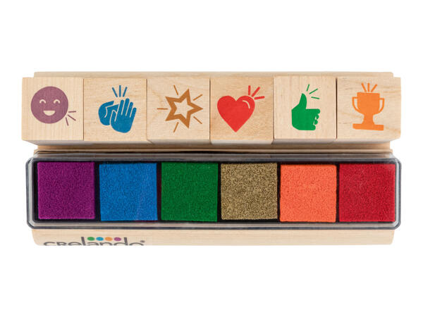 Crelando Motivational Stamp Set