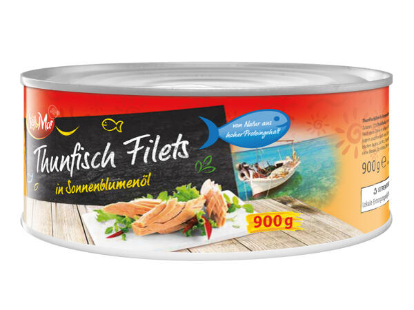 Thunfisch in Sonnenblumenöl 900 g