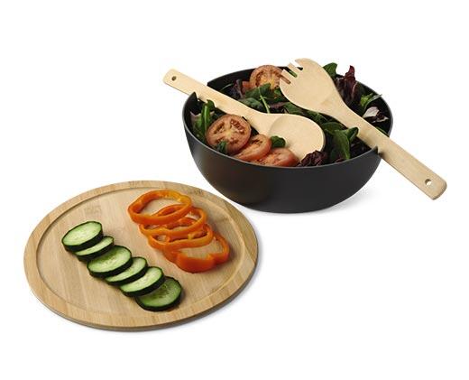 Crofton 
 Salad Bowl with Utensils