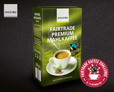 AMAROY FAIRTRADE Premium Mahlkaffee