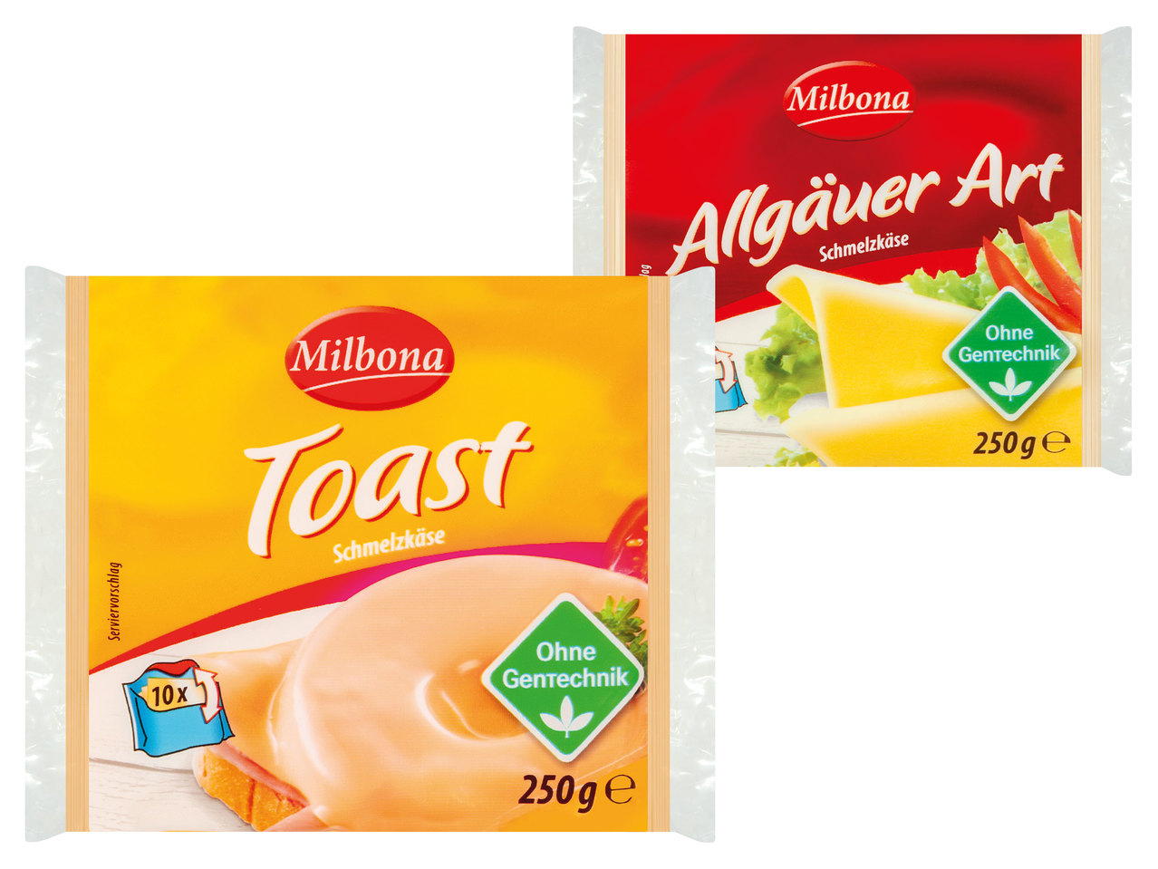 MILBONA Schmelzkäsescheiben