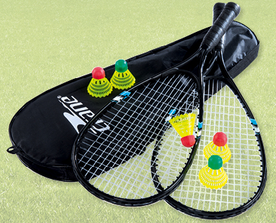 Lot de badminton turbo, 7 pièces CRANE(R)