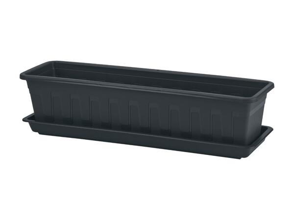60cm Balcony Box With Tray