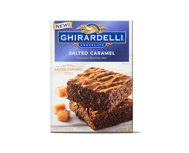 Ghirardelli Salted Caramel Brownie Mix
