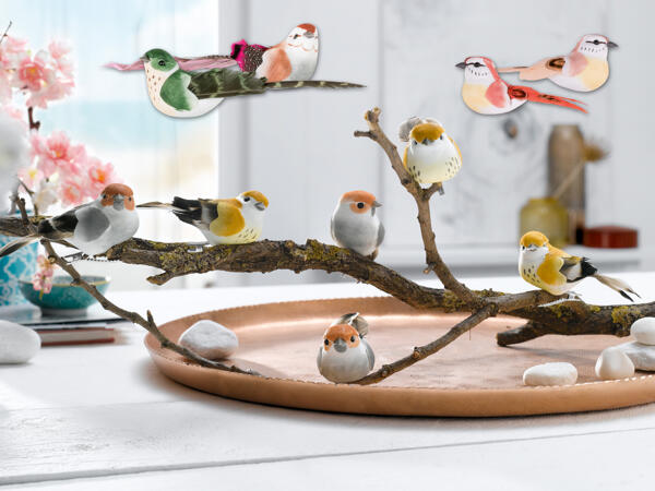 Deko-Vögel-Set