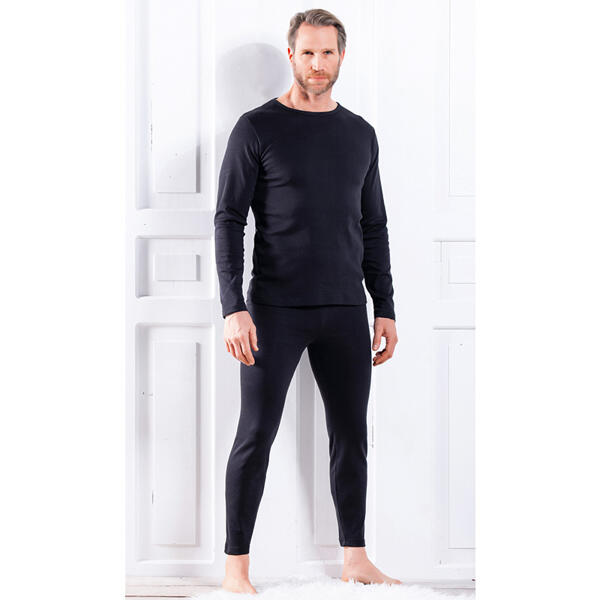 Feinripp Thermo-Langarm-Shirt oder -Unterhose lang