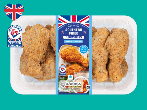 Birchwood Southern Fried British Chicken Drumsticks