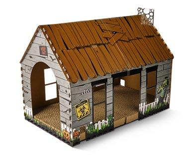 Heart to Tail
Halloween Cat Scratching Playhouse