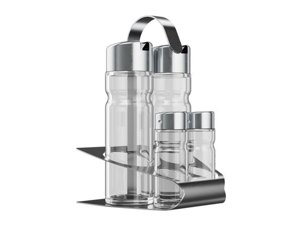 Ernesto Vinegar & Oil Sprayer/​Condiment Set/​Parmesan Container