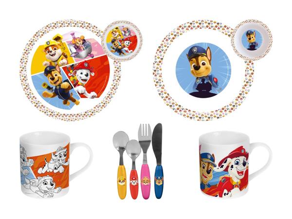 Set de petit-déjeuner/​set de couverts/​tasse magique Pat' Patrouille