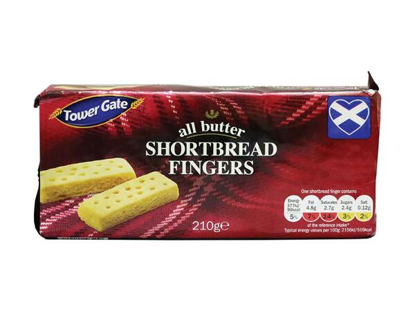 All Butter Shortbread Fingers