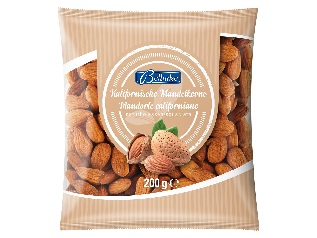 BELBAKE Kalifornische Mandelkerne