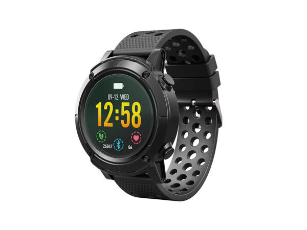 Silvercrest(R) Relógio Smart Fitness com GPS