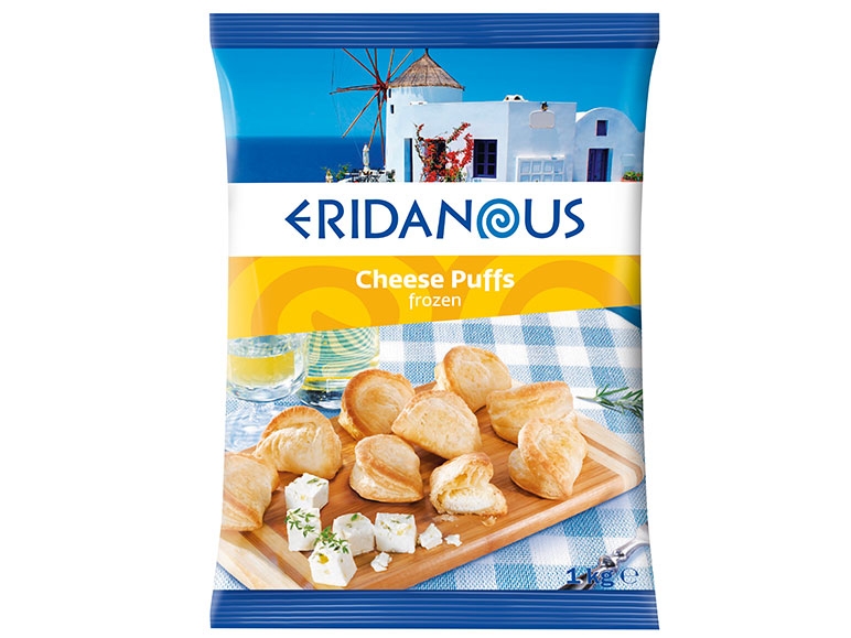 Gevulde bladerdeeghapjes