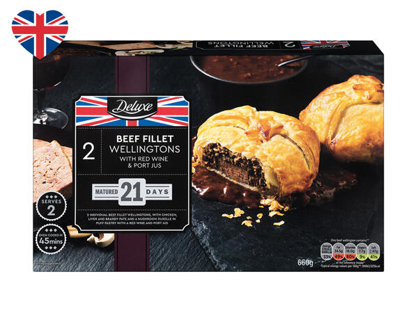 Deluxe 2 Beef Wellingtons