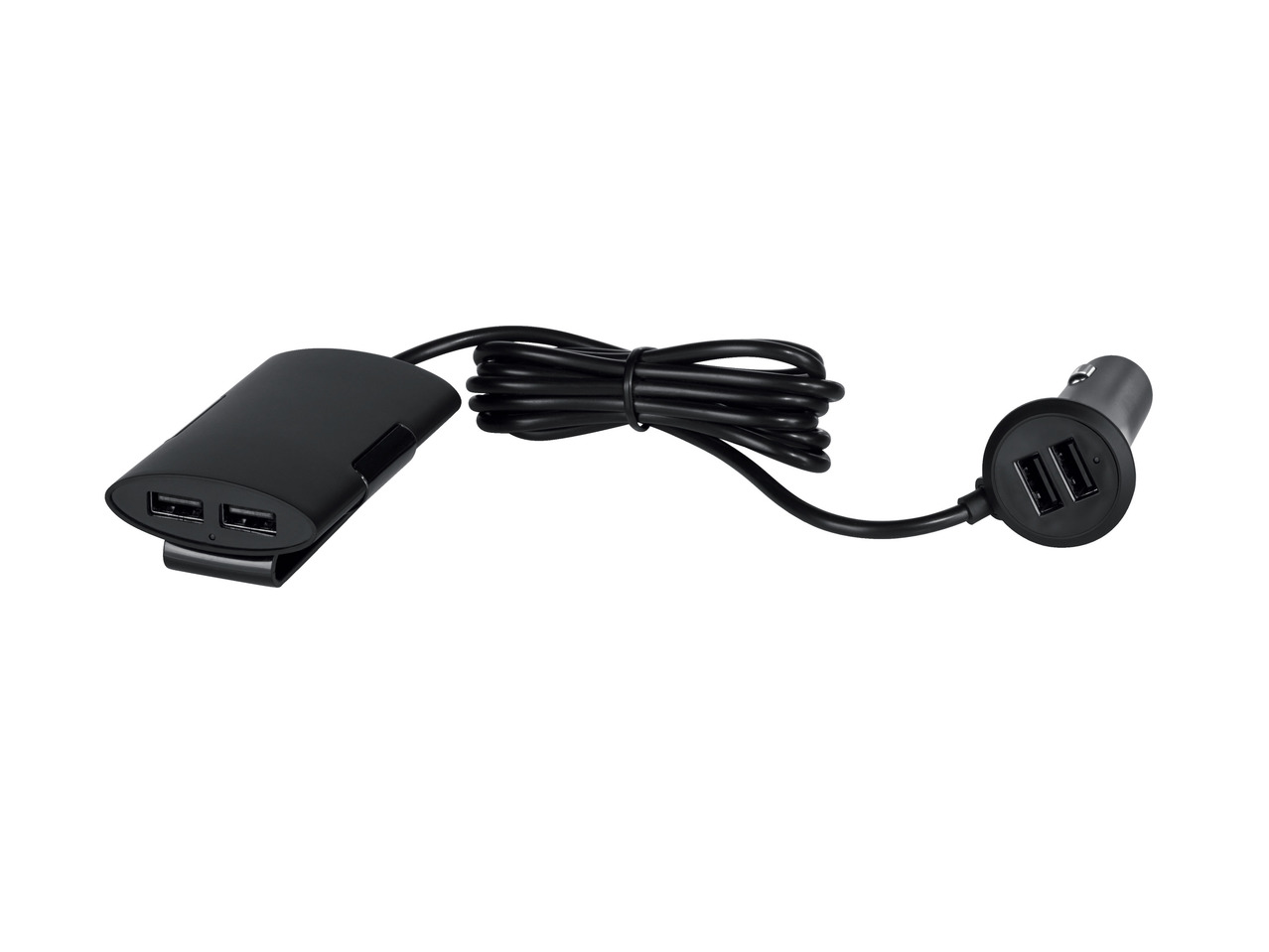 Bil-laddningsadapter med USB-anslutningar1