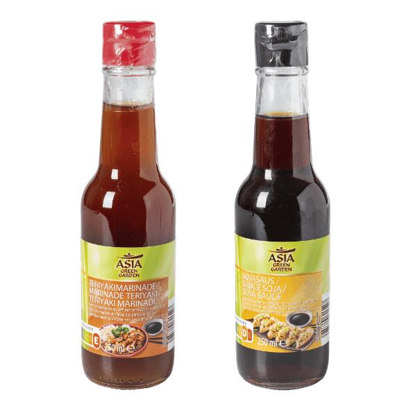 ASIA GREEN GARDEN(R) 				Sojasoße oder Teriyaki-Marinade