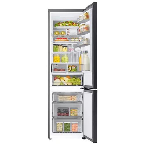 SAMSUNG Réfrigérateur-congélateur BESPOKE, WiFi, 387 litre, RB38C7B6B41/WS, Clean Navy