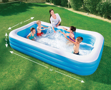 Rectangular Family Pool