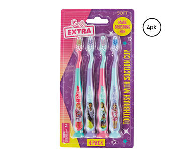 Kid's Manual Toothbrush 4pk
