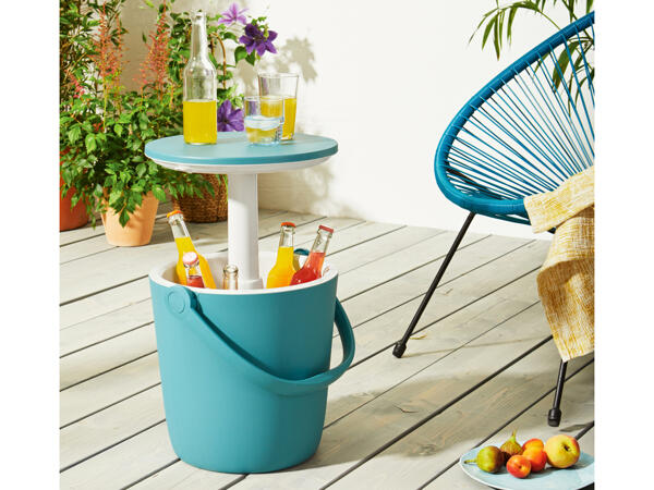 Portable Party Table With Ice Bucket