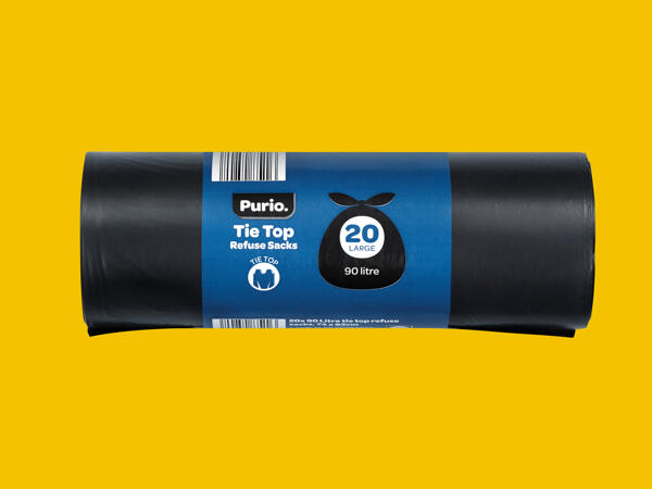 Purio Recycle Refuse Sack Tie Top