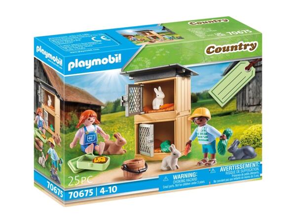 Playmobil Rabbit Pen Gift Set