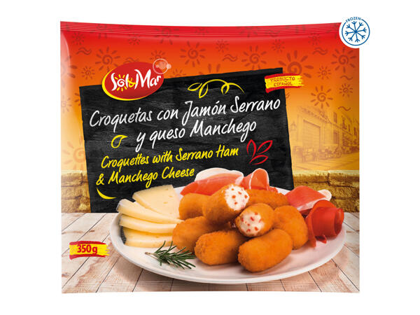 Sol & Mar Serrano Ham and Manchego Cheese Croquettes