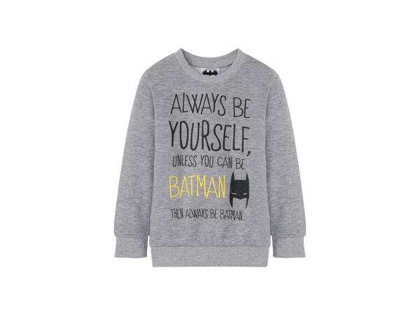 Boys' Sweatshirt "Bugs Bunny, Batman, Minions"