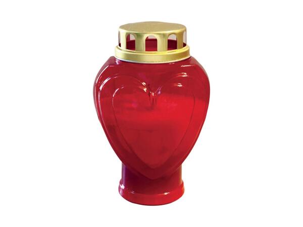 Heart-Shaped Candle