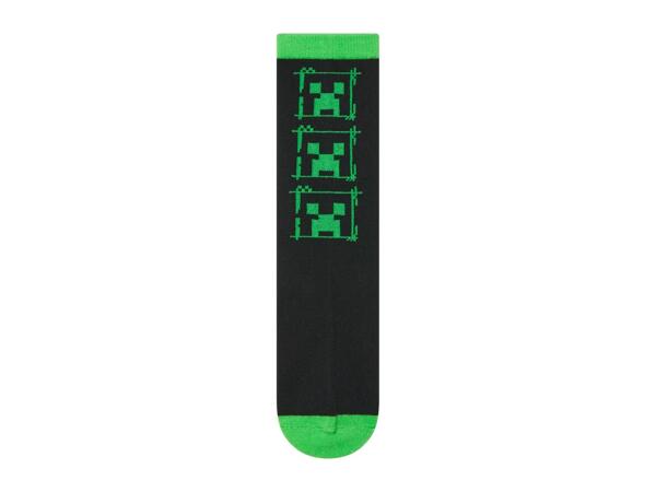 Kids' Character Socks - 3 Pairs