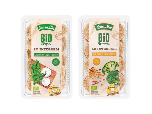 Whole wheat fresh filled pasta