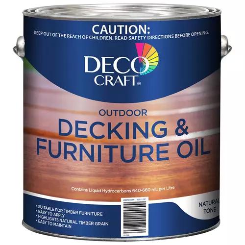 Deck and Furniture Oil 4L