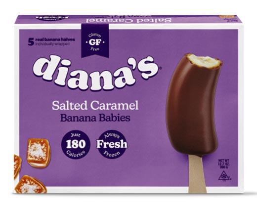 Diana's Bananas 
 Double Dipped Peanut Butter Cup or Salted Caramel
