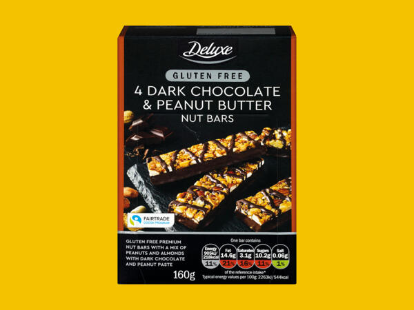 Deluxe Gluten Free Nut Bars