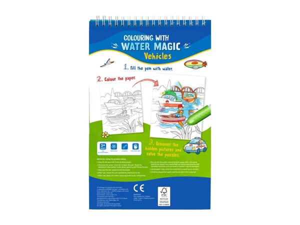 Water Magic Book - Vehicles