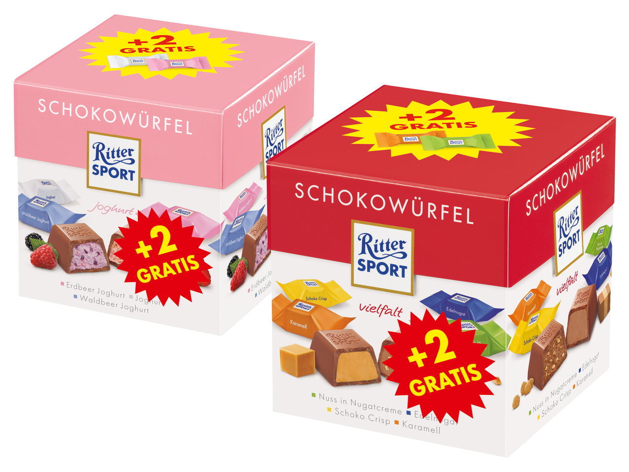 RITTER SPORT Schokowürfel