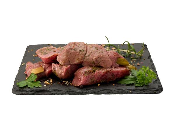 Mini brochettes de bœuf