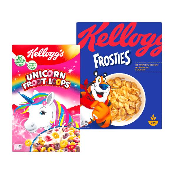 Unicorn froot loops eller Frosties