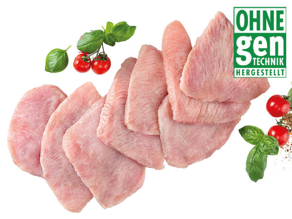 Frische Putenbrustschnitzel